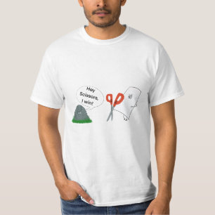 T-shirt Rock, Papier, Ciseaux