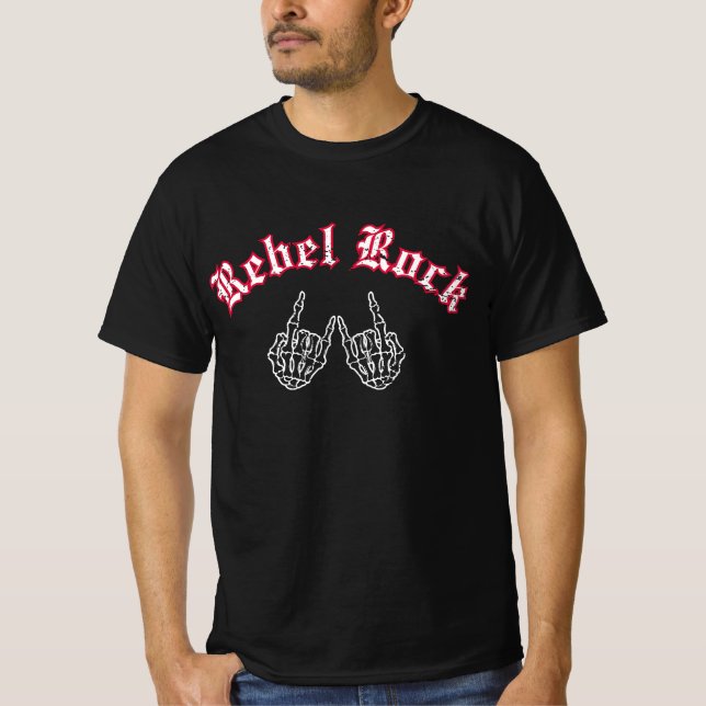 T-shirt Rock Rebelle (Devant)