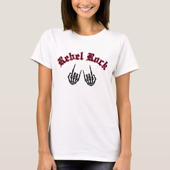 T-shirt Rock Rebelle (Devant)