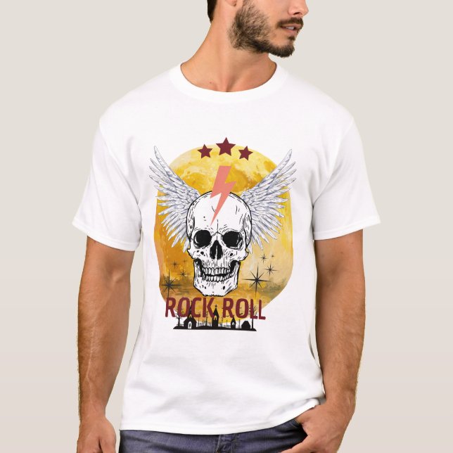 T-shirt Rock Roll (Devant)