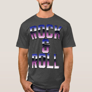 T-shirt Rock Roll 1980