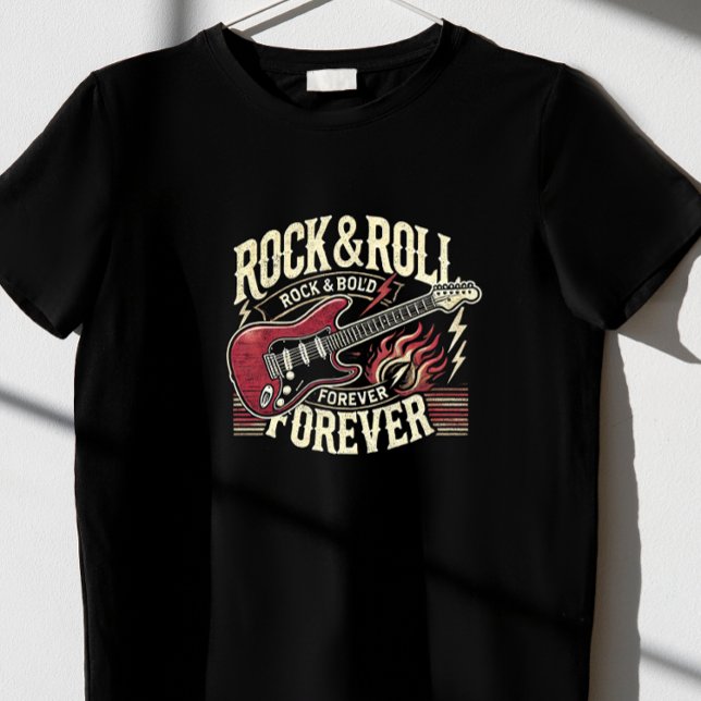 T-shirt "Rock & Roll Forever." (Créateur téléchargé)