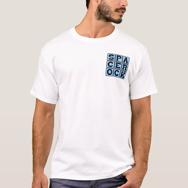 T-shirt Rock Spatial, Genre Musical (Devant)