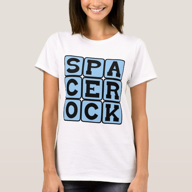T-shirt Rock Spatial, Genre Musical (Devant)