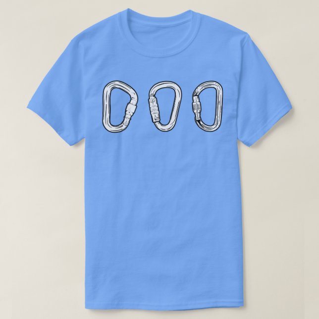 T-shirt Rock Sport Escalade Karabiner T (Design devant)