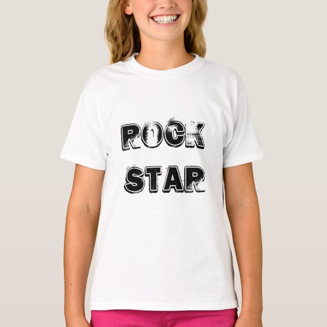 T-SHIRT ROCK STAR (Devant)