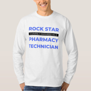 T-shirt Rock Star Clairement Déguisé En Pharmacie Tech 2