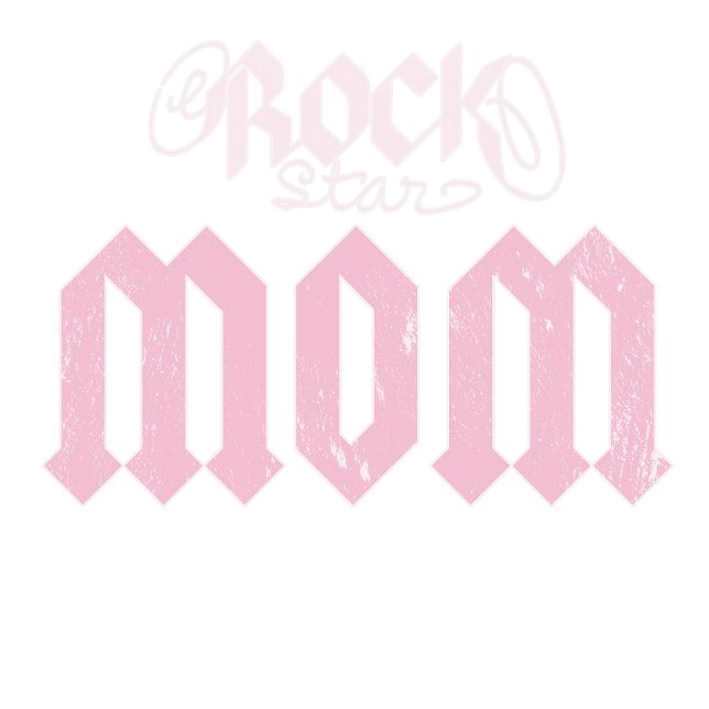 T-shirt Rock Star Maman (Créateur téléchargé)