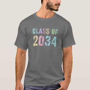T-shirt Rock Stars Future CLASS Of 2034 Graduation Goodbye