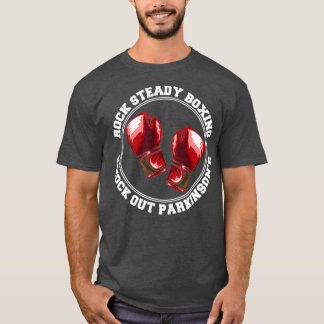 T-SHIRT ROCK STEADADY BOXING SORTIR PARKINSONS FIGHTER