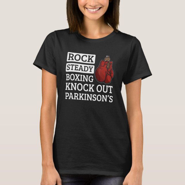 T-shirt Rock Steady Boxer Knock Out Boxer (Devant)