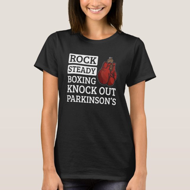 T-shirt Rock Steady Boxer Knock Out Boxer (Devant)