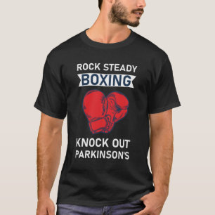T-shirt Rock Steady Boxing Knock out Parkinson's