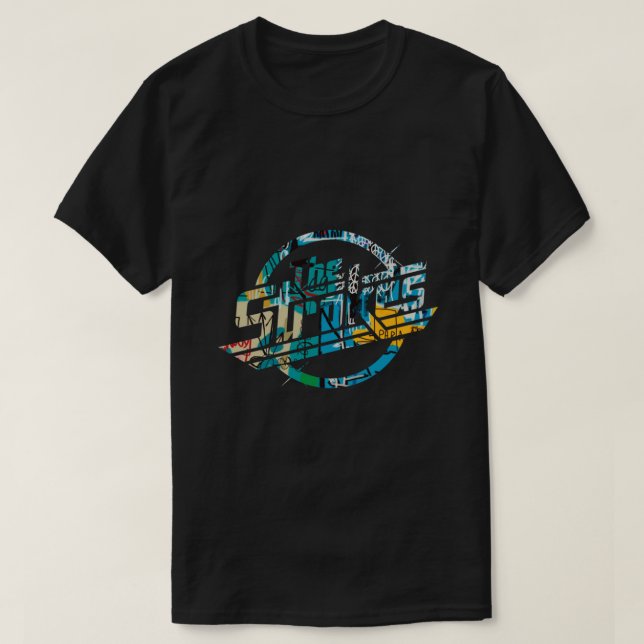 T-shirt Rock The Strokes Metal Rock Band (Design devant)