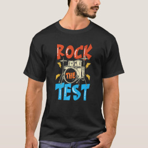 T-shirt Rock The Test School Examen Jour