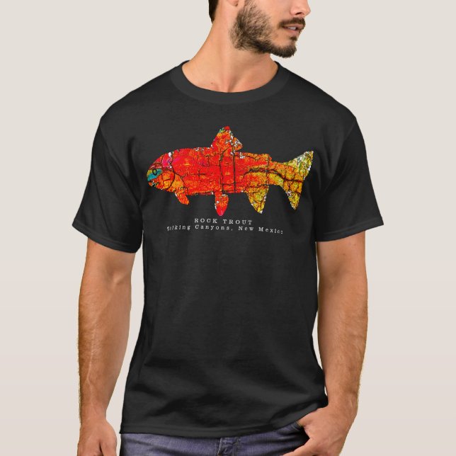 T-Shirt ROCK TROUT (Devant)