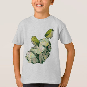 T-shirt Rock Wen birds Nouvelle-Zélande