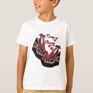 T-shirt Rockabilly Very Cherry Shoes