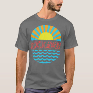 T-shirt Rockaway Beach Sun Et Vagues
