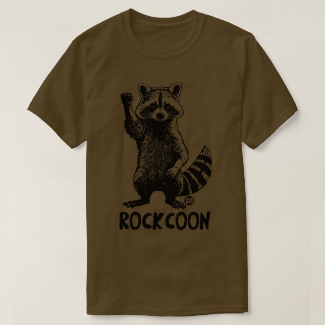 T-shirt rockcoon (Design devant)
