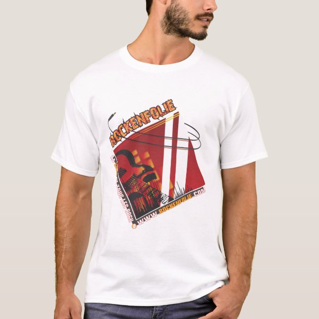 T-Shirt Rockenfolie femme (Devant)