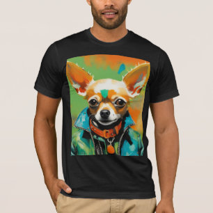 T-SHIRT ROCKER DE PUNK CHIHUAHUA 6