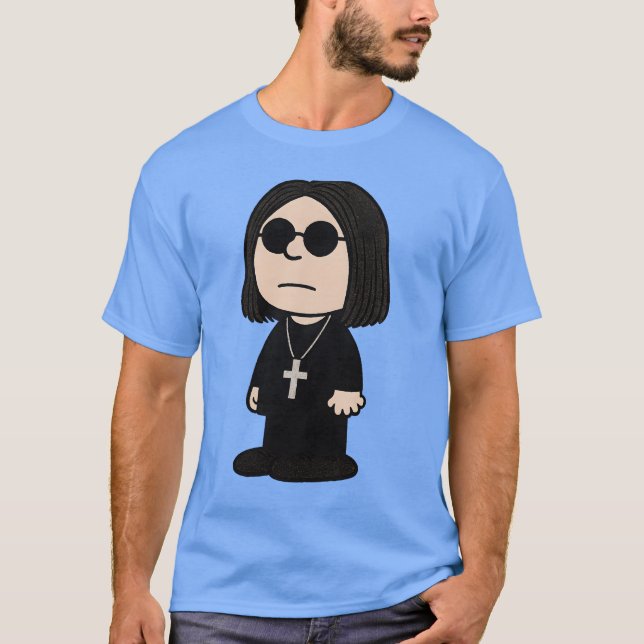 T-shirt Rocker de style Peanuts (Devant)