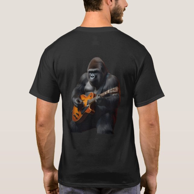 T-shirt Rocker Fierce Gorilla (Dos)