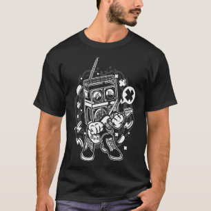 T-shirt Rocker radio rétro