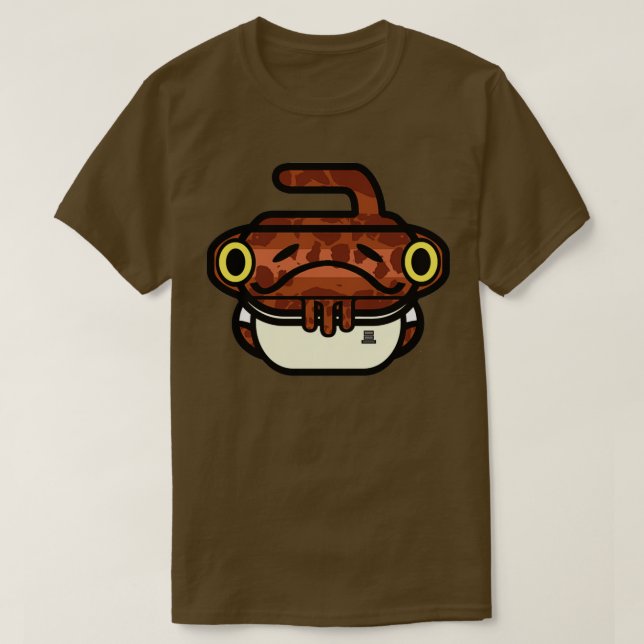 T-shirt Rockers Hackbar Curling (Design devant)