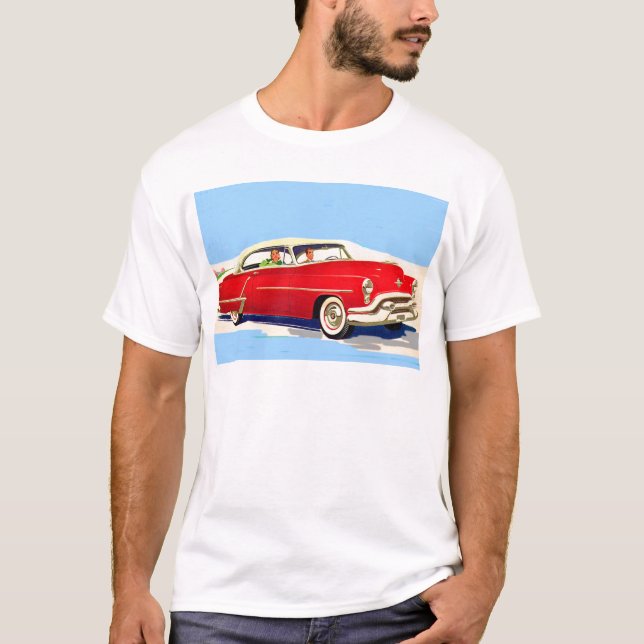 T-shirt Rocket 1953 88 Oldsmobile (Devant)