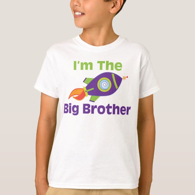 T-shirt Rocket Big Bro (Devant)