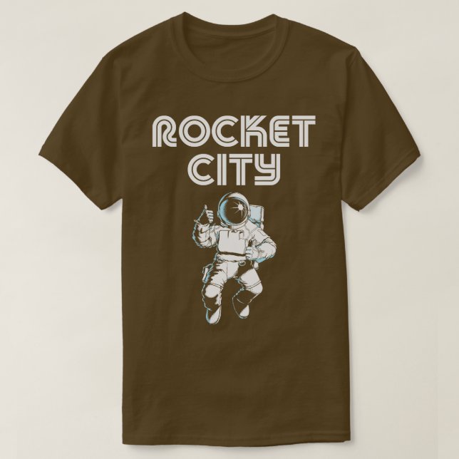 T-shirt Rocket City Huntsville AL Alabama (Design devant)