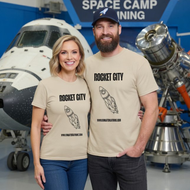 T-shirt Rocket City Simple (Créateur téléchargé)