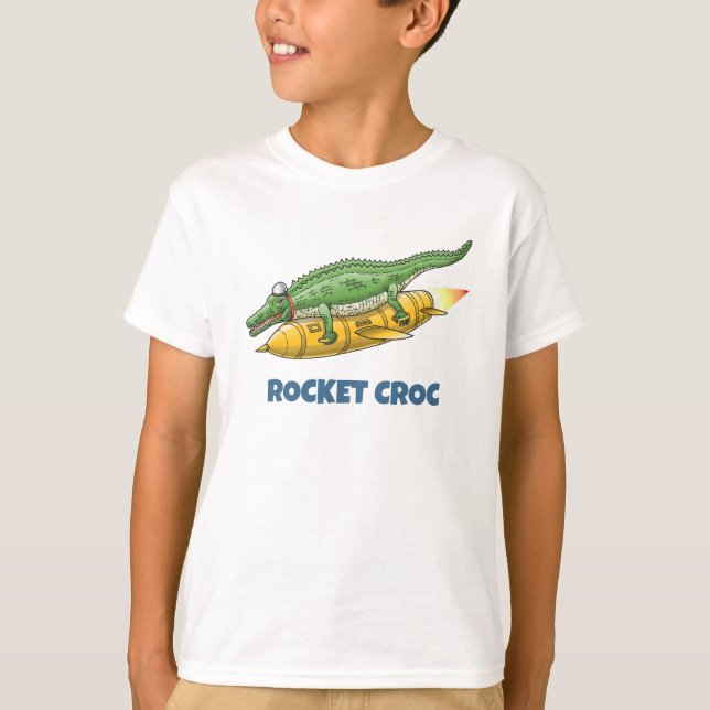 T-shirt Rocket Croc (Devant)