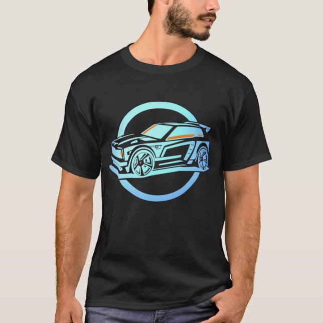 T-shirt Rocket Fennec Car Soccer (Devant)