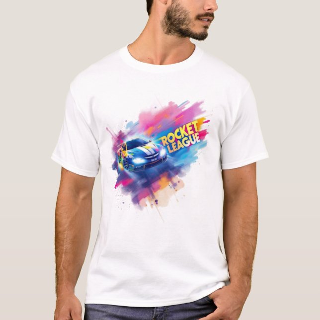 T-shirt Rocket League Rush (Devant)