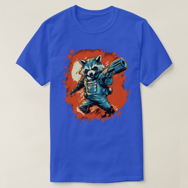 T-shirt Rocket Raccoon 2 (Design devant)