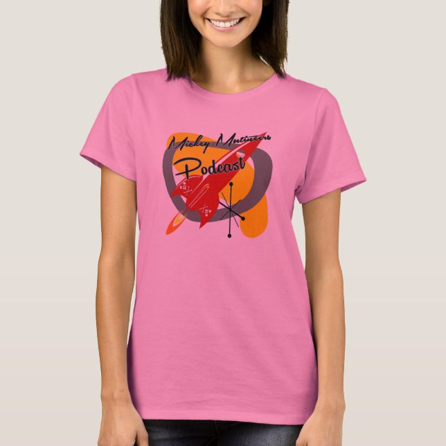 T-shirt Rocket rouge (couleurs de l'alt des femmes) (Devant)
