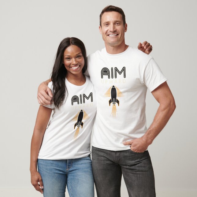 T-shirt Rocket Vibes — Curiosité Cosmique (Unisexe)