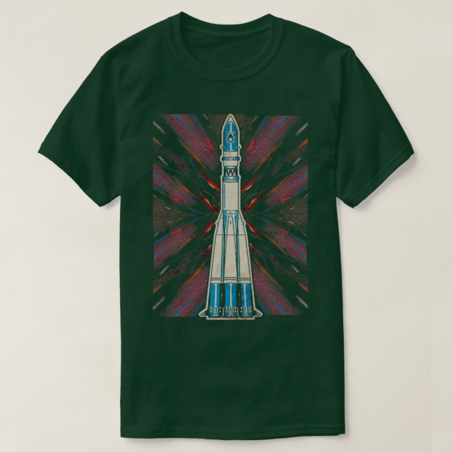 T-shirt Rocket Vostok (Design devant)
