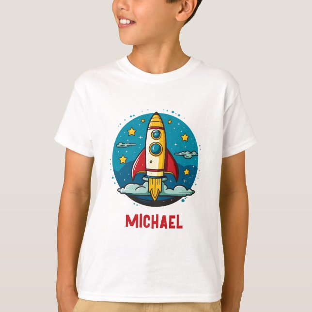 T-shirt Rocketship (Devant)