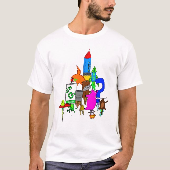 T-shirt rocketz (Devant)
