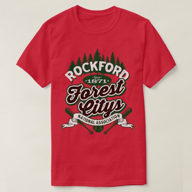 T-shirt Rockford Forest City (Design devant)