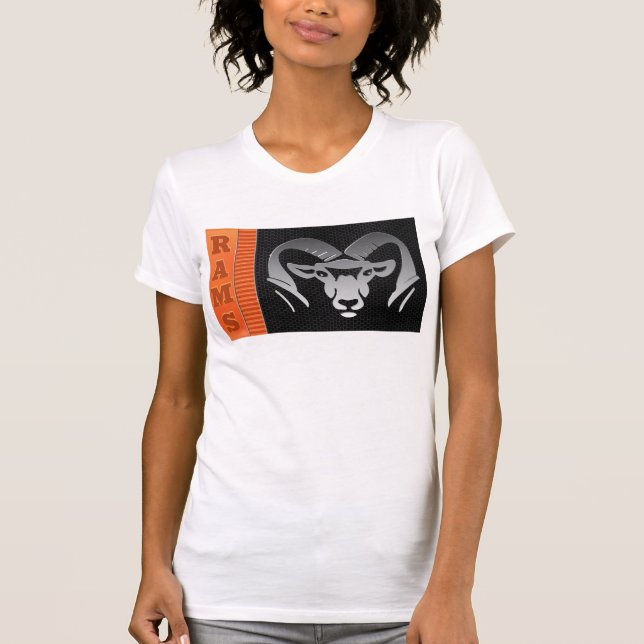 T-shirt Rockford Rams #7 (Devant)