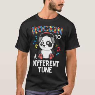 T-shirt Rockin' À Un Design Tune Différent. Mettez le cass