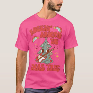 T-shirt Rockin autour de l'arbre de Noël