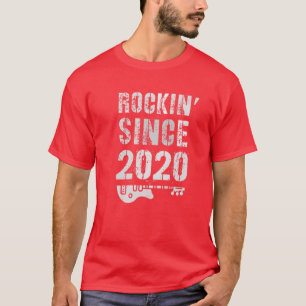 T-shirt Rockin' Awesome Depuis 2020 Vintage Rockstar 2Nd B