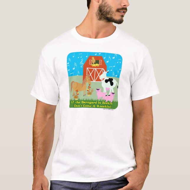 T-shirt Rockin Barnyard (Devant)