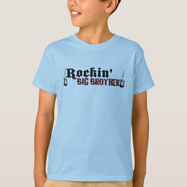 T-shirt Rockin Big Brother (Devant)